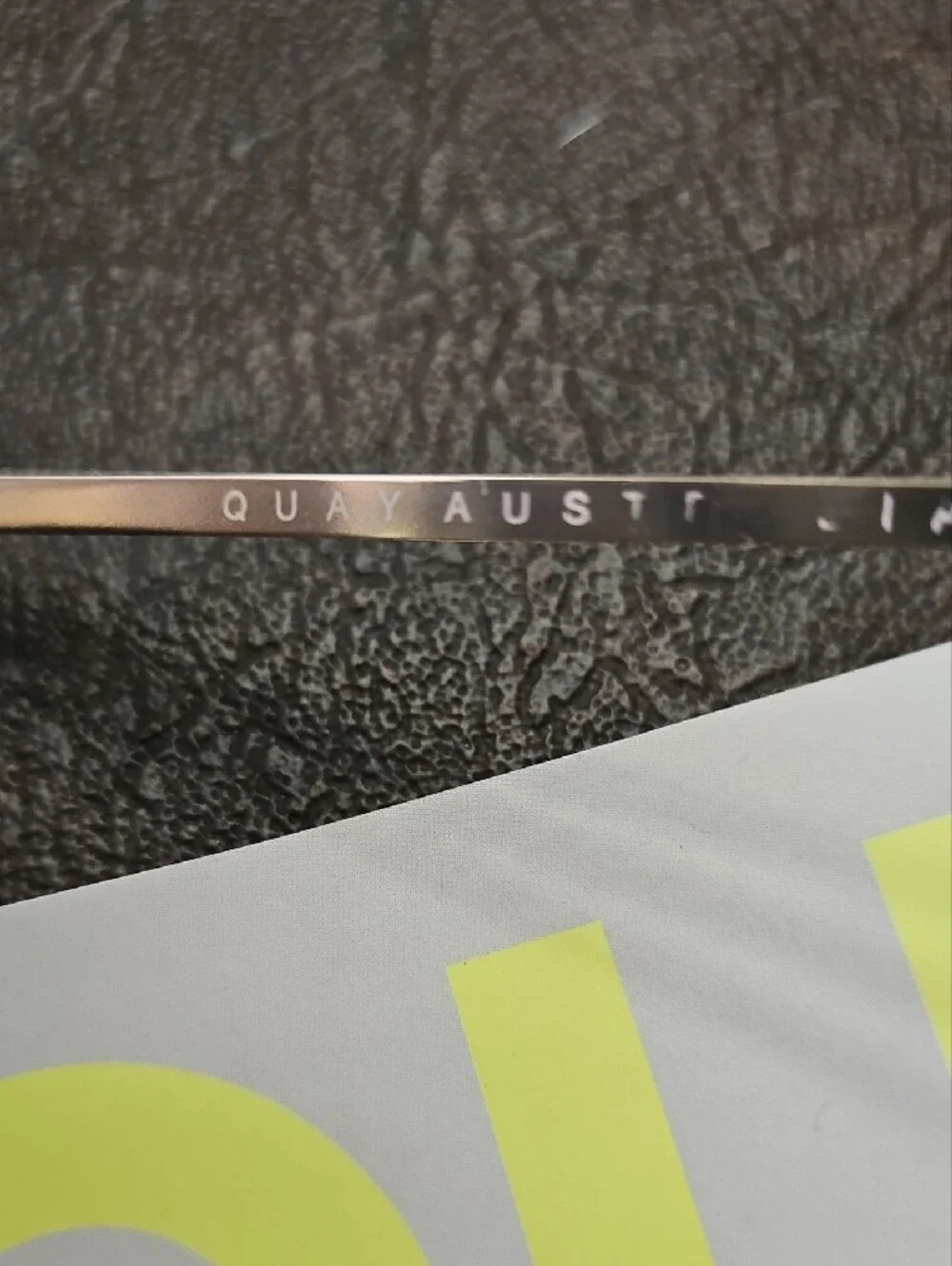 Quay Australia Jezabell Gold Frame Oversized Sunglasses with Smoke Lenses